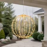 23" 480LED Micro LED Warm White & Classic Warm Hanging Ball