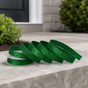 1" X 20YD Green Satin Glitter Ribbon