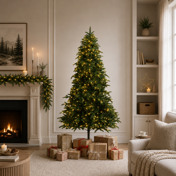 Levi Fir Tree Pre Lit Soft Warm LED Lights