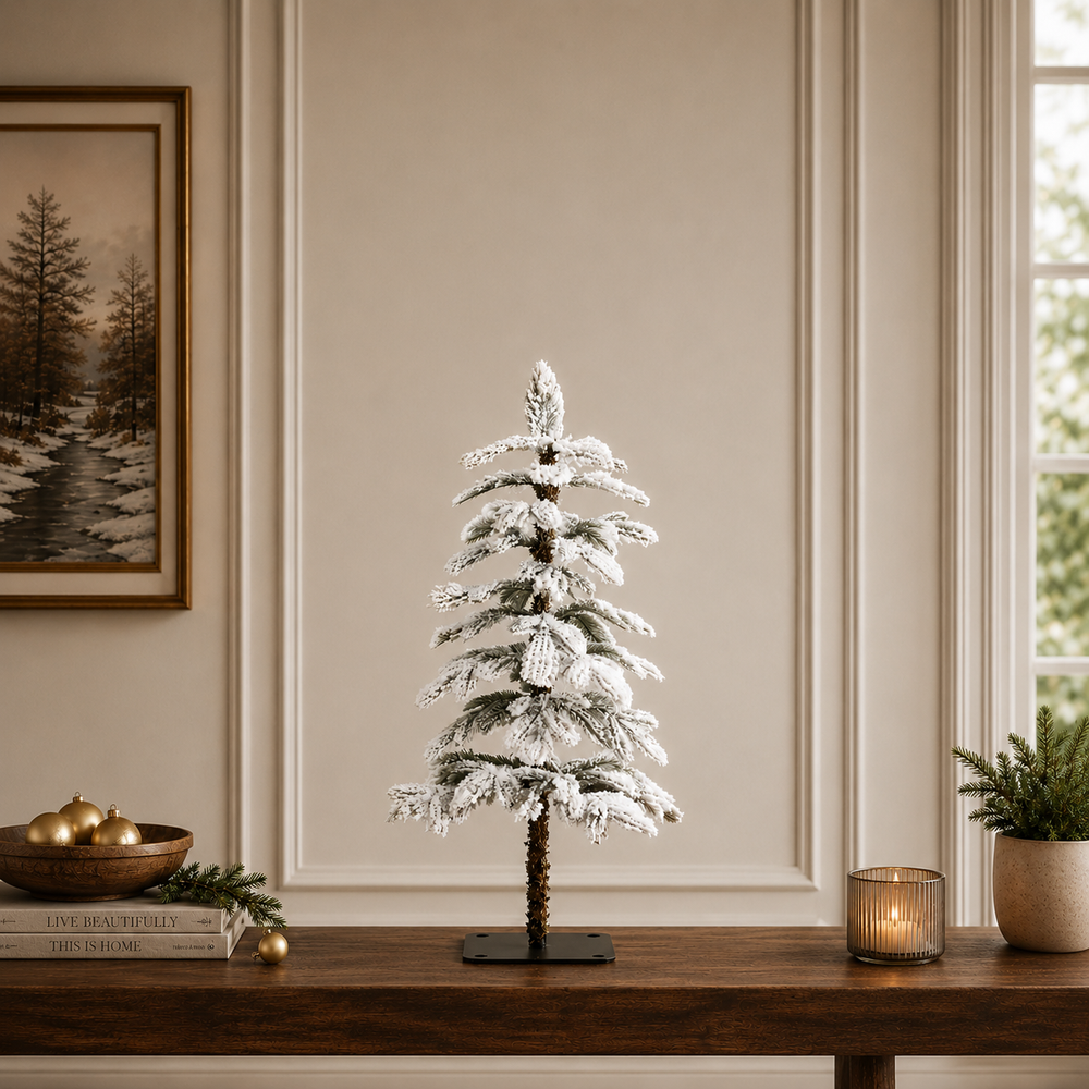 Mini Alpine Snowy Tree