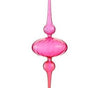 15" Pink Glass Finial Ornament