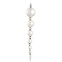 10" Pearl Icicle Drop Ornament