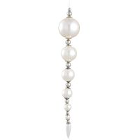 10" Pearl Icicle Drop Ornament