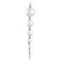 10" Pearl Icicle Drop Ornament