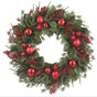 32" Red Berries Ornament Wreath