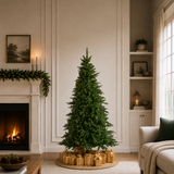 Montana Fir Pre-Lit Warm White LED & Flashing Lights