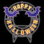 40" 293 LED Happy Halloween Sign