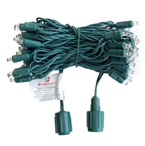 50LED Dynamic Lights RGBWW With Green Coaxial Cord