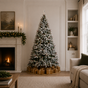 Fluffy Snow Fir Tree Unlit