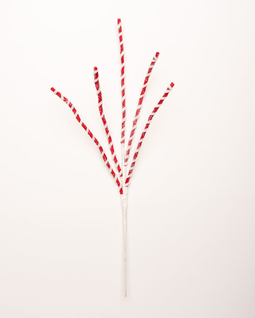 24" Frosted Peppermint Stick