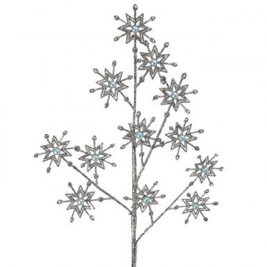 27" Champagne Blue Pearl Star Spray