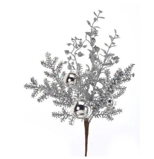 18" Gold Berry Ball Spray