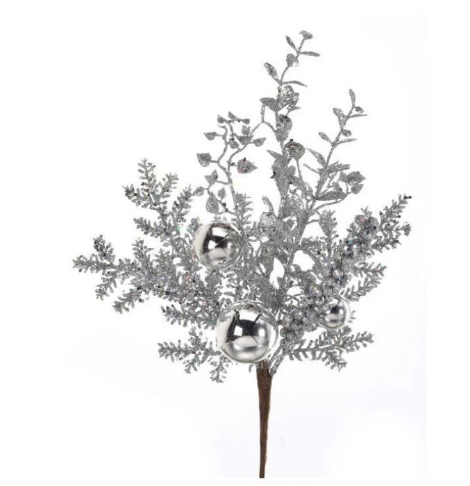 18" Gold Berry Ball Spray
