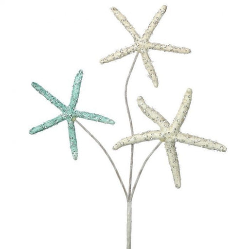 16" Sequin Triple Star Branch