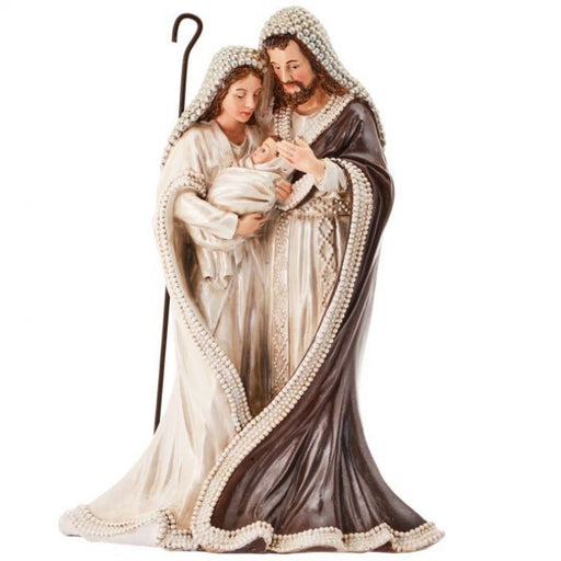 12" Holy Family With Pearls
