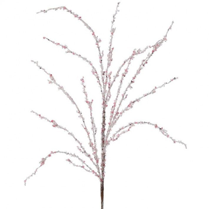 37" Glitter Iced Twig