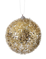 4.5" Sequin Iced Ball