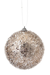 4.5" Sequin Iced Ball