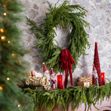 24" Green Norfolk Pine Wreath