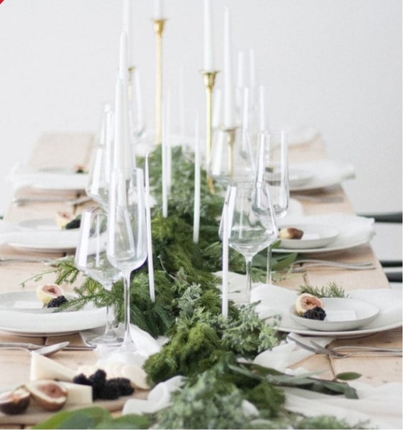 5 FT Green Norfolk Pine Garland