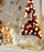 14" Glitter Lying Champagne Reindeer