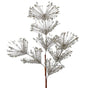 30" Champagne Glitter Pine Spray