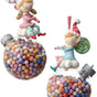 6.5" Resin Candy Fairy On Ball Assorted Ornament