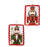 5" Glass Nutcracker Ornament Assorted