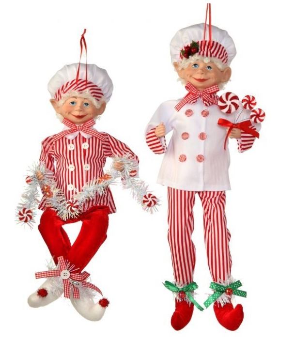 17" Candy Chef Assorted Elf