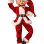 17" Red & White Suit Elf
