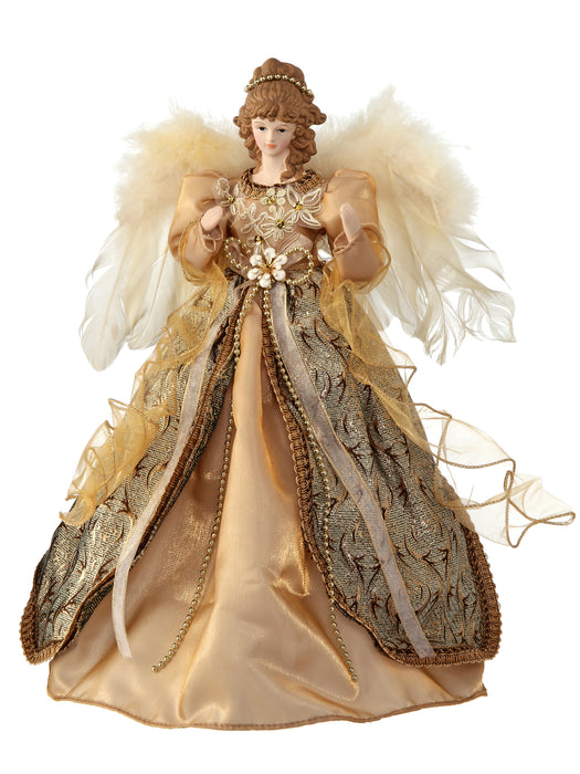 16" Gold Guilded Glory Angel