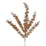 24" Glitter Eucalyptus Spray