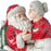 8" Santa & Mrs Claus In Chair