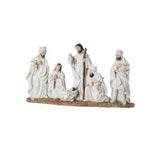 10.5" Ivory Nativity Scene