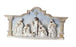 15" Nativity Scene In Column Creche