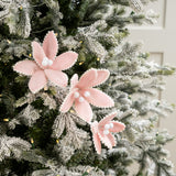 24" Pastel Candy Poinsettia