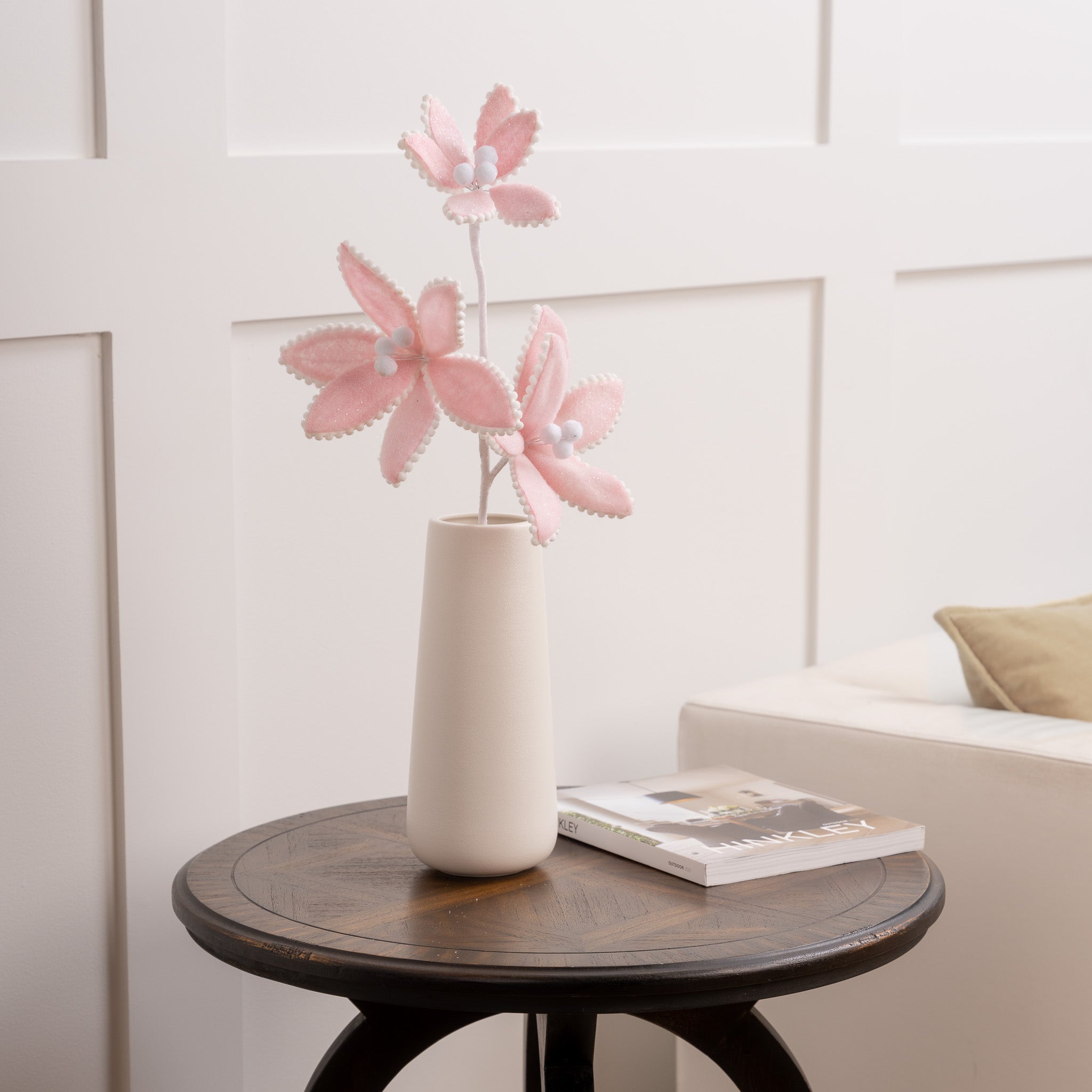 24" Pastel Candy Poinsettia