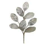 28" Micro Beaded Magnolia Leaf Spray