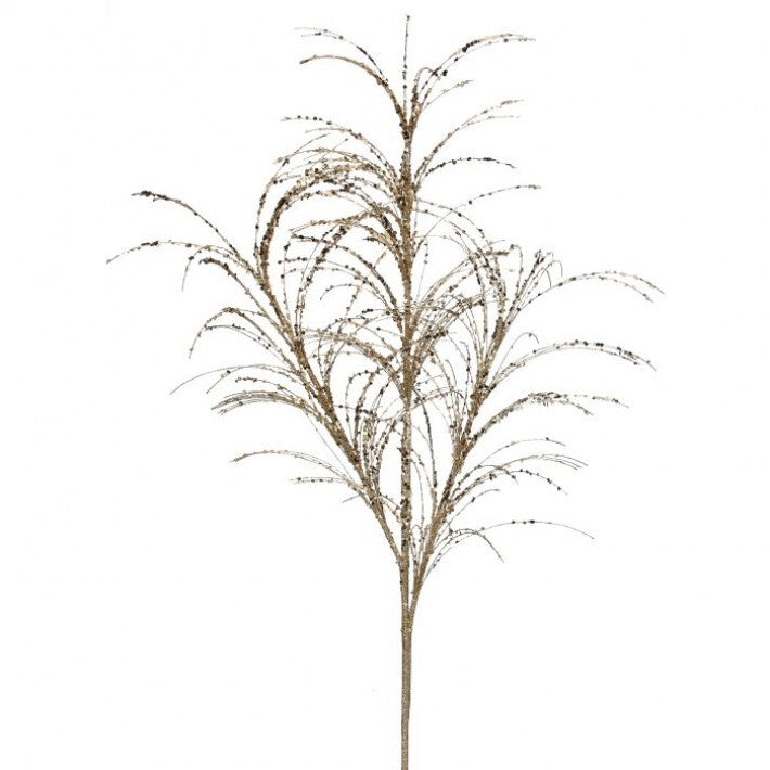 34" Glitter Pampas Grass