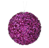 5.5" Glamour Sequin Ball Ornament