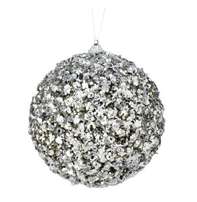 5.5" Glamour Sequin Ball Ornament