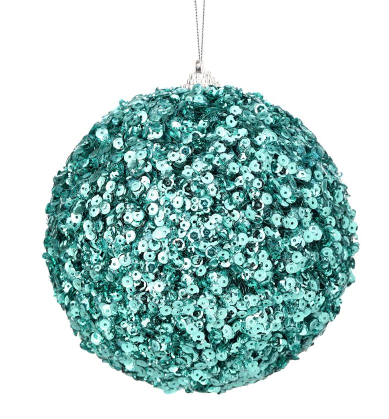 5.5" Glamour Sequin Ball Ornament