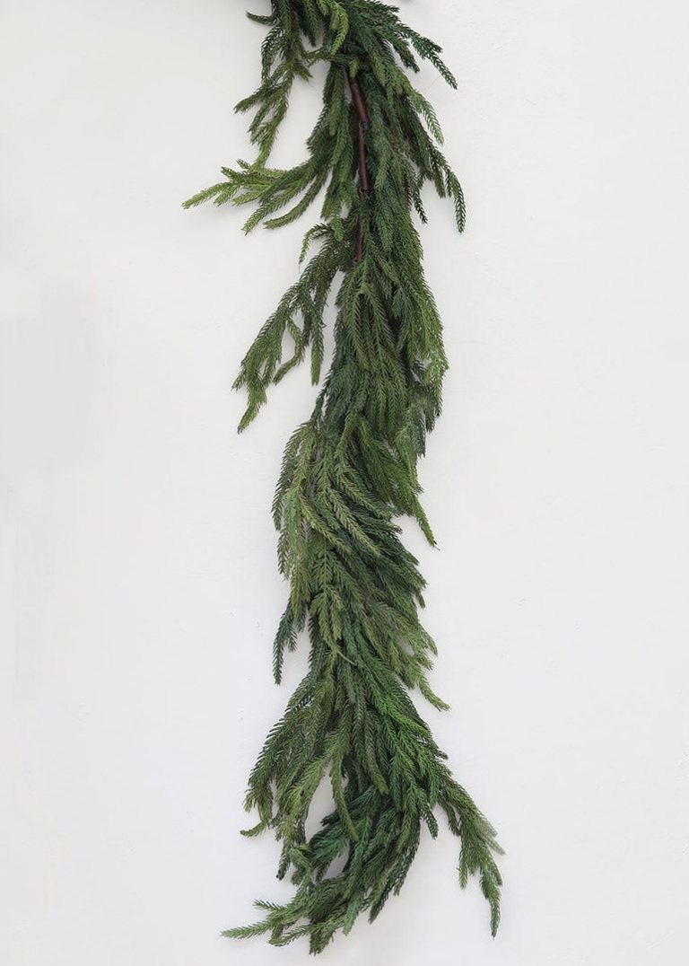 15 FT Norfolk Garland Unlit