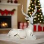 4 FT Laying Modern Reindeer