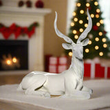 4 FT Laying Modern Reindeer