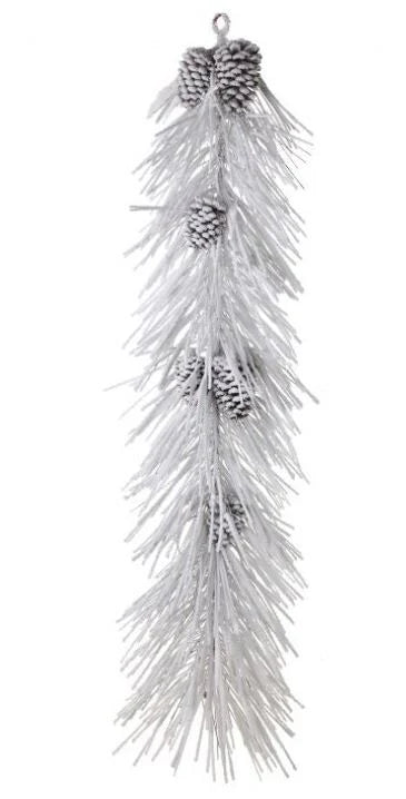 4 FT Snowy Pine Garland