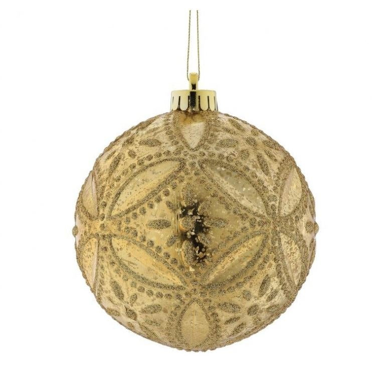 5" Floret Ball Ornament