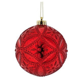5" Floret Ball Ornament