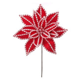 30" Giant Candy Poinsettia Stem