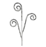 34" Sequin Scroll Spray